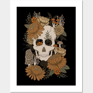 Autumn Skull Posters and Art